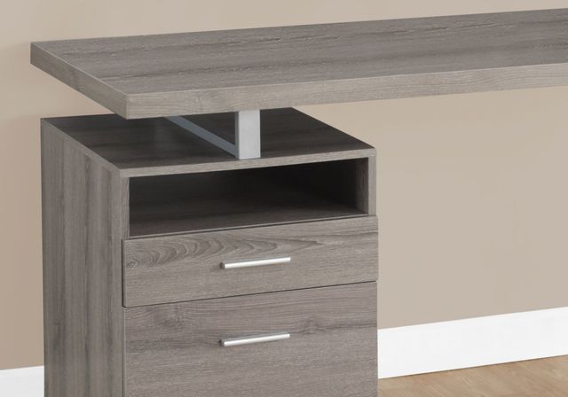 Monarch Specialties Inc. Dark Taupe 60" Computer Desk-2