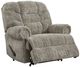 American Wholesale Furniture Big Man Taupe Manual Recliner-0