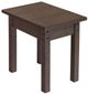 C R Plastic Generation Line Chocolate Rectangular Table-0