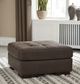 Signature Design by Ashley® Maderla Walnut Oversized Accent Ottoman-3