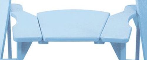 C.R. Plastics Sky Blue Arm Table-1