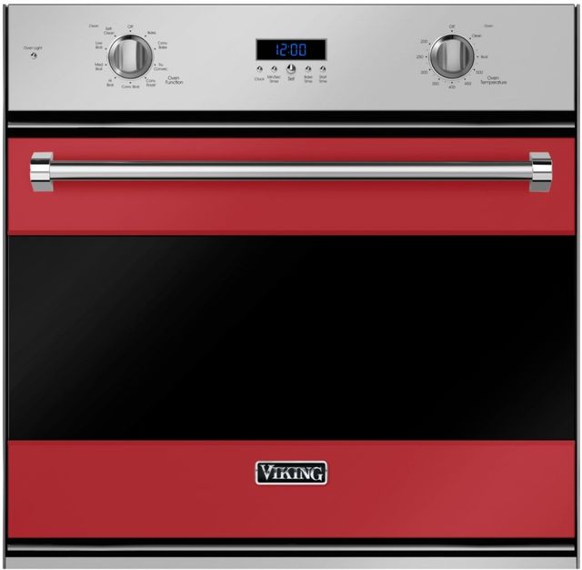 Viking® 3 Series 30" San Marzano Red Single Electric Wall Oven-0