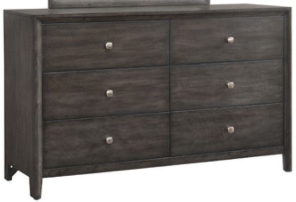 American Wholesale Furniture Grant Sherwin Williams Graphite Dresser-0