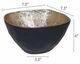 A & B Home Black/Gold Square Bowl -1