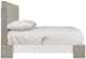 Bernhardt Foundations Gray/Light Shale/Linen King Panel Bed-2