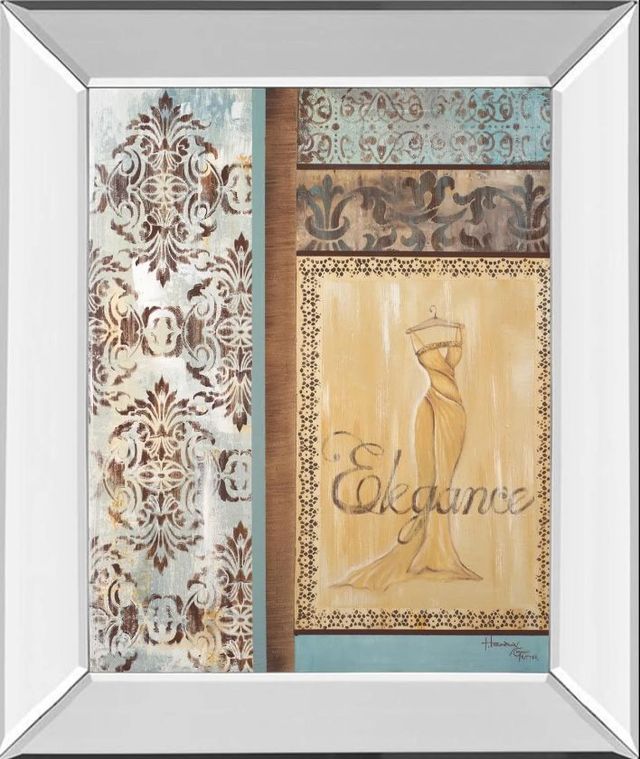 Classy Art Elegance by Hamkimipour-Ritter Mirror Framed Wall Art-0