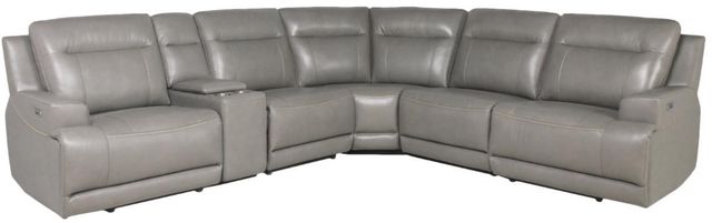 Signature Design by Ashley® Goal Keeper 6-Piece Gray Living Room Set-1