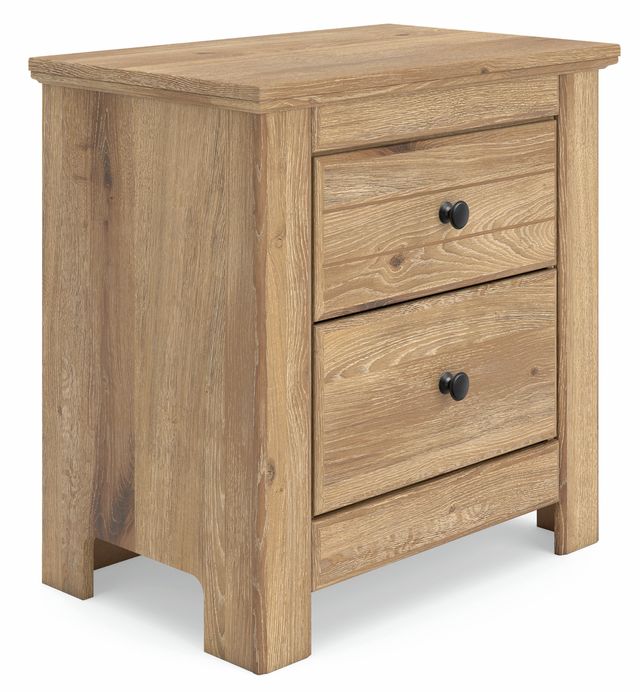 Signature Design by Ashley® Makidern Tan Nightstand-0