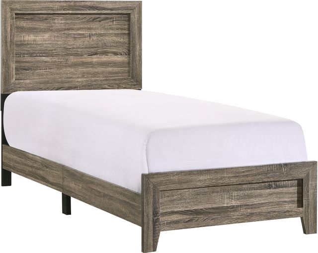 Crown Mark Millie Brown Twin Panel Bed-0