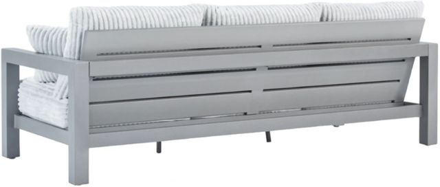 Signature Design by Ashley® Hurley Park Gray Aluminum/Fabric Outdoor Sofa-2