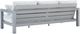 Signature Design by Ashley® Hurley Park Gray Aluminum/Fabric Outdoor Sofa-2