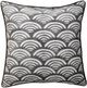 Stylecraft Norman Wyatt Home Black/White 24" Designer Pillow-0