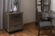 International Furniture Direct Loft Brown File Cabinet-1