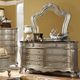 Furniture of America® Johara Black/Gold Dresser-1