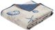 Olliix by Madison Park Blue Bayside Oversized Quilted Throw-0
