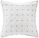 Olliix by INK+IVY White Jane Embroidered Euro Sham-0