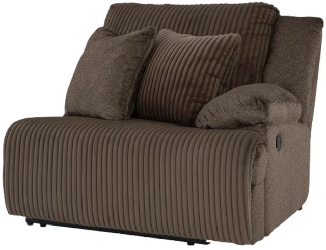 Signature Design by Ashley® Top Tier 3-Piece Chocolate Manual Reclining Left-Arm Facing Sectional and Chaise-3