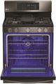 LG 30" Freestanding Single Oven Gas Range-Black Stainless Steel-1
