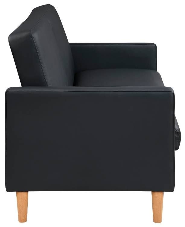 Homelegance® Carlton Black Elegant Lounger-3