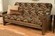Kodiak Furniture Washington Peter's Cabin/Rustic Walnut Full Futon with Mattress-1