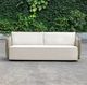 Uttermost® Sunset Oatmeal/Oyster White Fabric/Wicker Outdoor Sofa-3