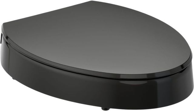KOHLER® Hyten® Black Elevated Quiet-Close™ Elongated Toilet Seat-0