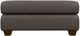 La-Z-Boy® Charlie Greystone Leather Ottoman-1