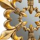 A & B Home Antique Gold 19" Mirror-3