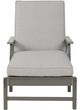 Signature Design by Ashley® Visola Gray Fabric/Polyethylene Outdoor Chaise Lounge-1