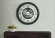 Monarch Specialties Inc. Brown 30" Gear Mechanism Wall Clock-2