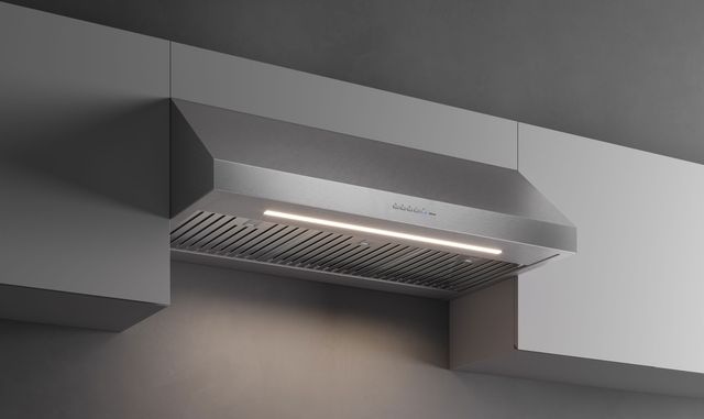 Falmec Eros 30" Scotch Brite Stainless Steel Under Cabinet Range Hood-2