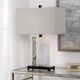 Uttermost® Vanda Polished Black Nickel Table Lamp-1