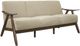 Mazin Furniture Damala Light Brown/Walnut Sofa-1