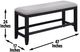 Yves 6-Piece Counter Height Dining Set-5