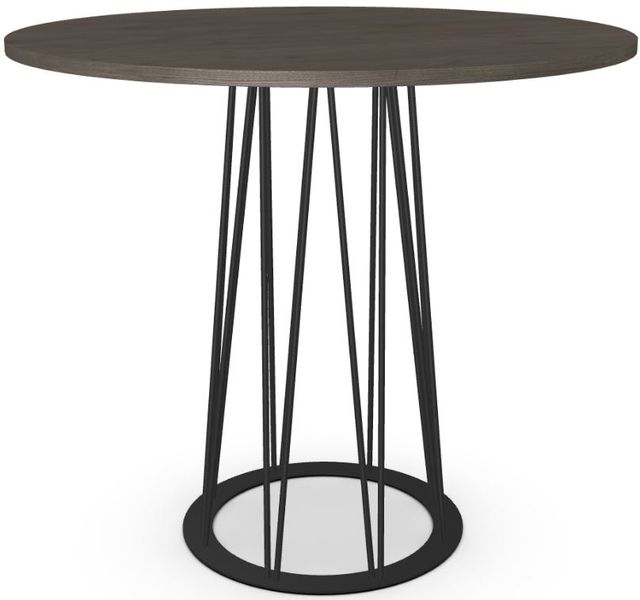 Amisco Customizable Calypso Thermo Fused Laminate Bar Table with 48" Tabletop-0