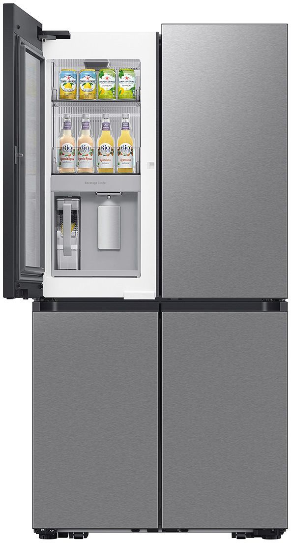 Samsung Bespoke 36" 23.0 Cu. Ft. Fingerprint Resistant Stainless Steel Counter Depth French Door Refrigerator-2