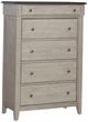 Liberty Furniture Ivy Hollow 4-Piece Dusty Taupe/Weathered Linen Queen Mantel Bedroom Set-4