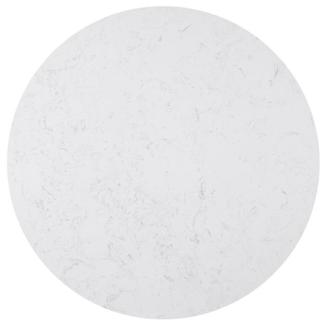 Coaster® Sherry 5-Piece Beige Round Marble Top Dining Table Set-2