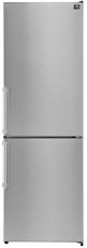 FORNO® Guardia 24" 10.8 Cu. Ft. Stainless Steel Counter Depth Bottom Freezer Refrigerator-0