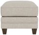 Flexsteel® Lennox Silver Driftwood Ottoman-2