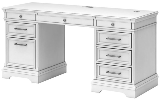Signature Design by Ashley® Kanwyn Whitewash Credenza-3