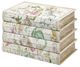 A & B Home 4-Piece Multi-Colored Book Storage Box Set-2
