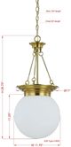Forty West Geneva Gold Pendant-1
