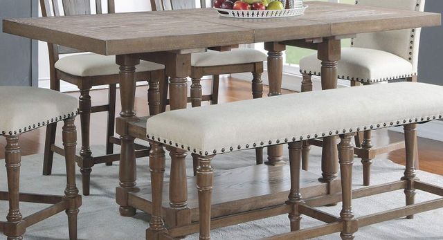 Winners Only® Xcalibur Gray Dining Table-0