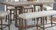 Winners Only® Xcalibur Gray Dining Table-0