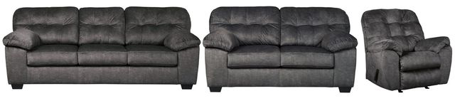 Signature Design by Ashley® Accrington 3-Piece Granite Living Room Set-0