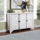 Winners Only® Augusta Rustic Brown/White 64" Server-2
