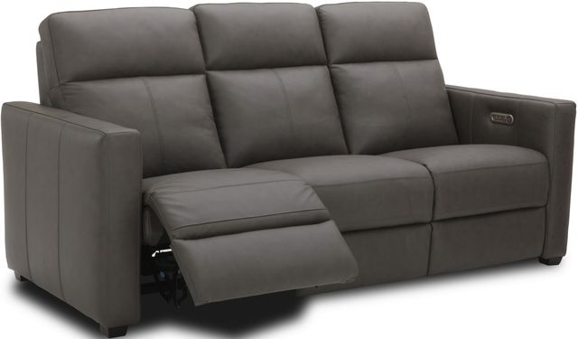 Flexsteel® Broadway Shale Power Reclining Sofa with Power Headrests-2
