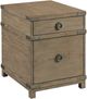 Hammary® Crawford Honey Trunk Chairside Table-0