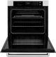 ZLINE Professional 30" Stainless Steel Single Electric Wall Oven with White Matte Door-2